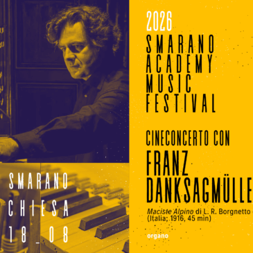 Smarano Academy Music Festival: gli appuntamenti della settimana dal 17 al 23 agosto 2026